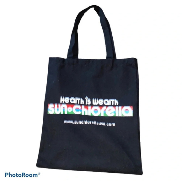 Black wellness health is wealth tote  bag - Picture 9 of 9
